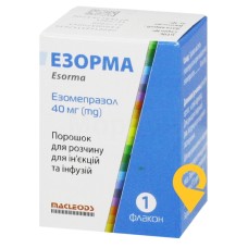 Езорма пор. д/інф. 40 мг Immacule Lifesciences Pvt. Ltd (Індія)