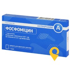 Фосфоміцин гран. д/орал. р-ну 3 г Астрафарм (Україна)
