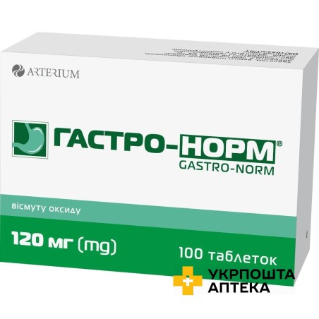 Гастро-норм табл. 120 мг №100 Артеріум (Україна)