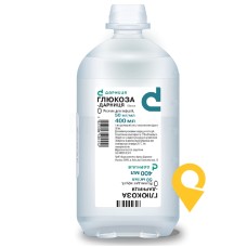 Глюкоза р-н д/інф 5 % 400.мл Дарниця ФФ (Україна)