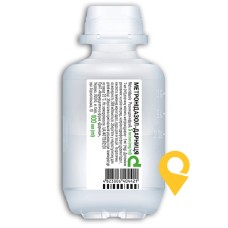 Метронідазол р-н д/інф 5 мг/мл 100.мл Дарниця ФФ (Україна)