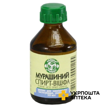 Мурашиний спирт р-н спирт 50.мл Житомирська ФФ (Україна)