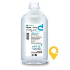 Натрію хлорид р-н д/інф 0,9 % 400.мл Дарниця ФФ (Україна)