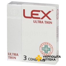 Презервативи Лекс надтонкі №3 Karex Industries SDN.BHD. (Малазія)