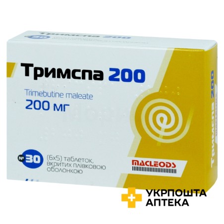 Тримспа табл. 200 мг №30 Маклеодс Фармасьютикалс (Індія)
