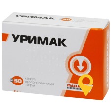 Уримак капс. пролонг. 0,4 мг №30 Маклеодс Фармасьютикалс (Індія)