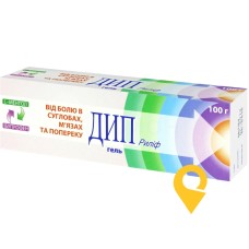 Дип риліф гель 100.г Ментолатум (Великобританія)