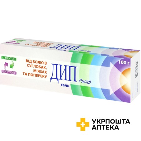 Дип риліф гель 100.г Ментолатум (Великобританія)