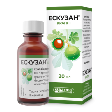 Ескузан крап. орал. 20 мл Еспарма (Німеччина)