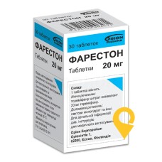 Фарестон табл. 20 мг №30 Оріон (Фінляндія)