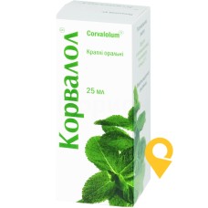 Корвалол крап. орал. 25.мл Фармак (Україна)