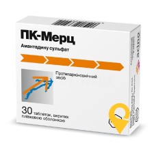 Пк-мерц табл. 100 мг №30 Мерц Фарма (Німеччина)