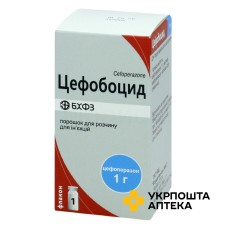 Цефобоцид пор. д/ін. 1 г Борщагівський ХФЗ (Україна)