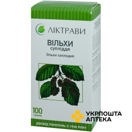 Вільхи супліддя супліддя 100.г Ліктрави (Україна)