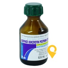 Борна кислота р-н спирт 3 % 20.мл Віола (Україна)