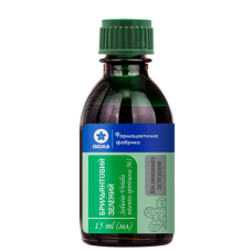 Брильянтовий зелений р-н спирт 1 % 15 мл Віола (Україна)