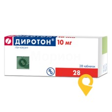 Диротон табл. 10 мг №28 Гедеон Ріхтер (Угорщина)