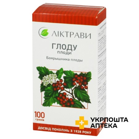 Глоду плоди плоди 100.г Ліктрави (Україна)