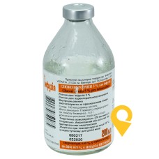 Глюкоза р-н д/інф 5 % 200.мл Завод Інфузія (Україна)