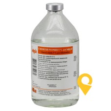 Глюкоза р-н д/інф 5 % 400.мл Завод Інфузія (Україна)