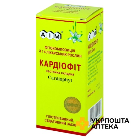 Кардіофіт настоянка д/внутр. застос. 100.мл Ейм (Україна)