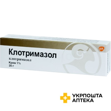 Клотримазол крем 1 % 20.г Delpharm Poznan S.A (Польща)