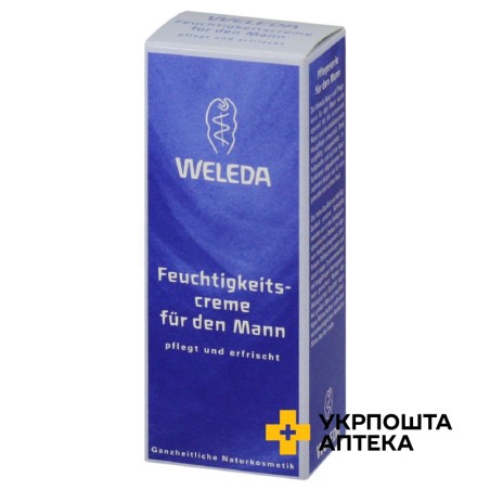Крем чоловічий зволожуючий для обличчя 30 мл Weleda (Німеччина)