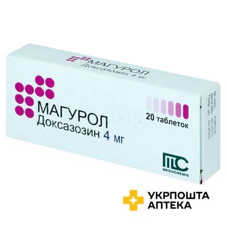 Магурол табл. 4 мг №20 Медокемі (Кіпр)