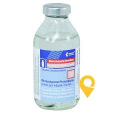 Метронідазол р-н д/інф 5 мг/мл 100.мл Новофарм-Біосинтез (Україна)