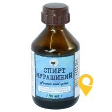 Мурашиний спирт р-н спирт 50.мл Житомирська ФФ (Україна)