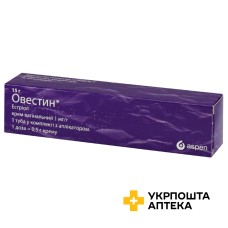 Овестин крем вагінал. 1 мг/г 15.г з аплікатором Аспен Бад Олдесло (Німеччина)