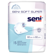 Пелюшки гігієнічні SENI SOFT Super 60х60 см. №5 Torunskie ZMO (Польща)