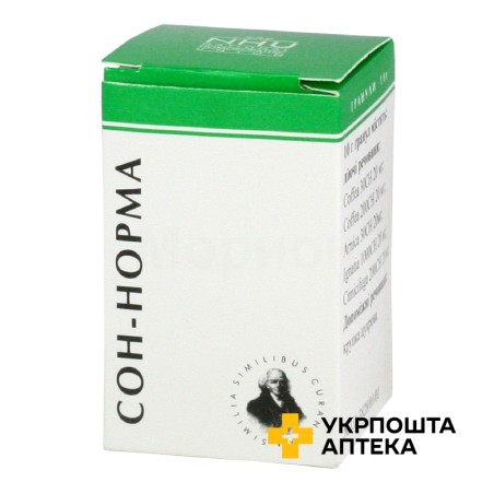 Сон-норма гран. гомеопат. 10.г НГС (Україна)