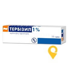 Тербізил крем 1 % 15.г Гедеон Ріхтер (Угорщина)