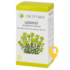 Цмину піщаного квітки квітки 25.г Ліктрави (Україна)