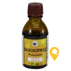Валокормід крап. орал. 25.мл Житомирська ФФ (Україна)