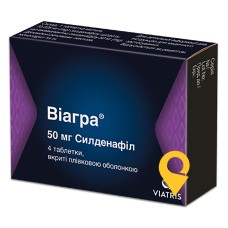 Віагра табл. 50 мг №4 Фарева Амбуаз (Франція)