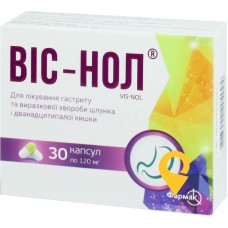 Віс-нол капс. 120 мг №30 Фармак (Україна)