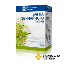Багна звичайного пагони по 50 г у пачках з внутрішнім пакетом Віола (Україна)