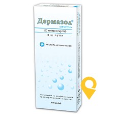 Дермазол шампунь 2 % 100.мл Кусум Хелтхкер (Індія)