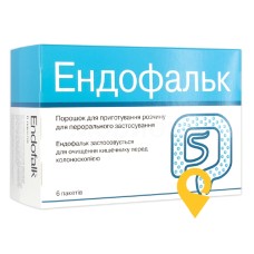 Ендофальк пор. д/орал. р-ну 55.318г №6 Др. Фальк (Німеччина)