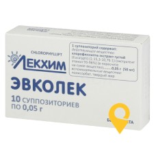 Евколек супп. 0,05 г №10 Лекхім-Харків (Україна)