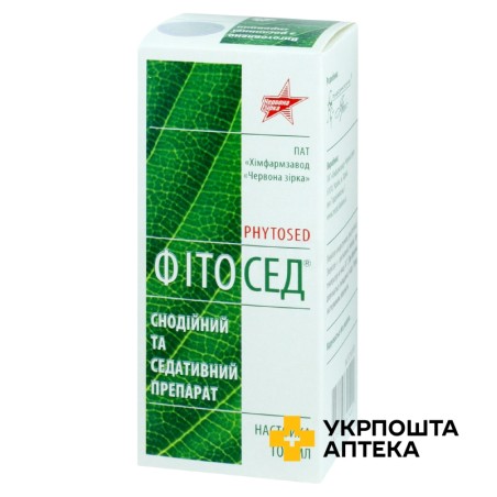 Фітосед настоянка д/внутр. застос. 100.мл Червона зірка (Україна)