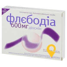 Флебодіа табл. 600 мг №30 Іннотера Шузі (Франція)