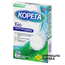 Корега біо для очищення зубних протезів табл. №30 Stafford-Miller Ir.L. (Ірландія)