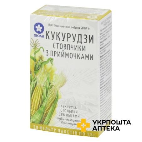 Кукурудзи стовпчики з приймочками стовпчики із приймочками 1.5г №20 Віола (Україна)