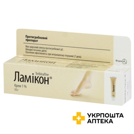 Ламікон крем 1 % 15.г Фармак (Україна)