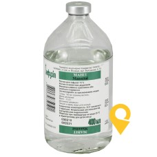 Маніт р-н д/інф 150 мг/мл 400.мл Завод Інфузія (Україна)