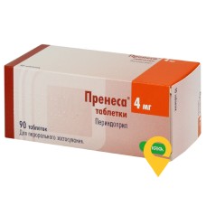 Пренеса табл. 4 мг №90 КРКА (Словенія)