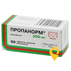 Пропанорм табл. 300 мг №50 Про.Мед.ЦС Прага (Чеська Республіка)